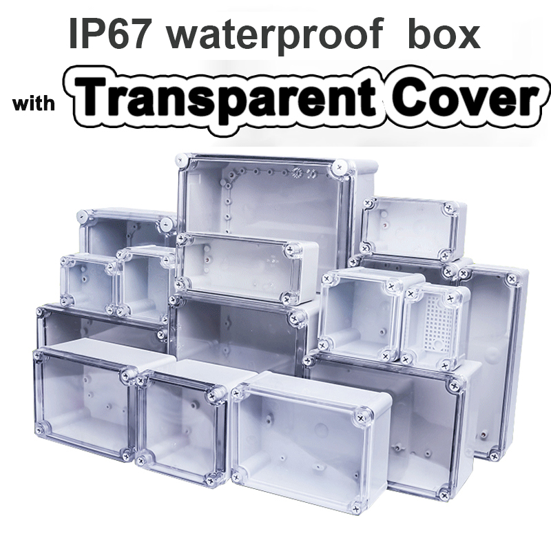 Outdoor Power Board Box - Boîte étanche transparente de type F,