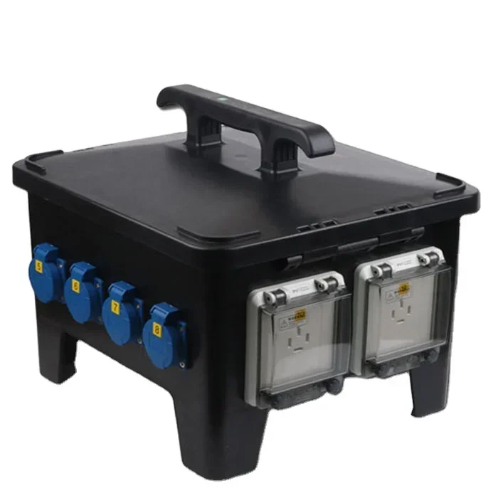 Outdoor Power Distribution Board - Boîtier de distribution d'alimentation portable industriel