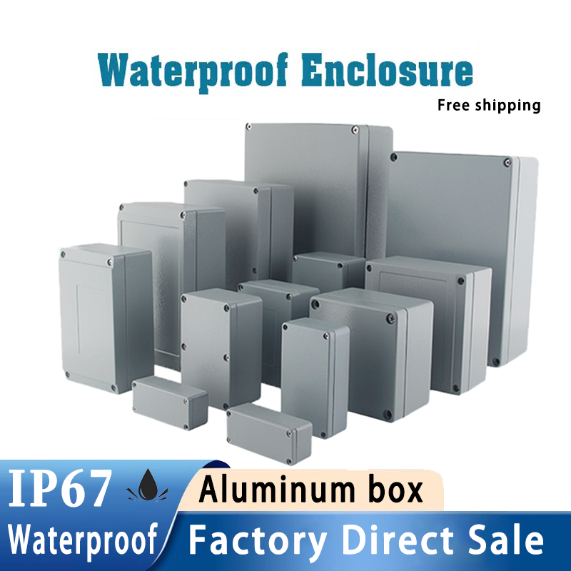 Outdoor Power Board Box - Boîtier extérieur étanche en aluminium IP67,