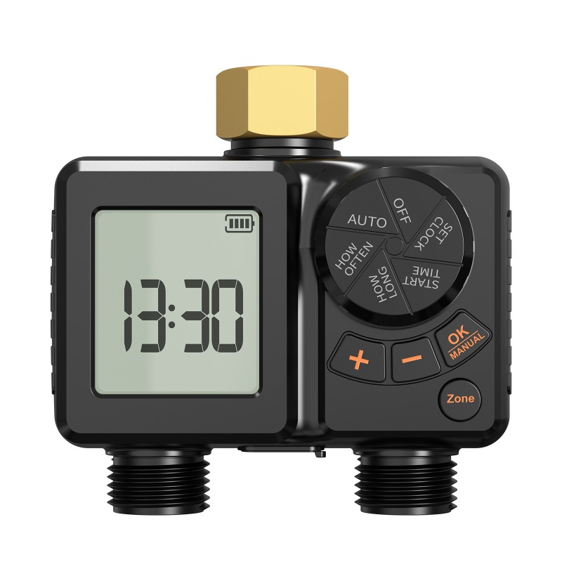Outdoor Usb Power Outlet - Minuteur d'arrosage automatique à double sortie