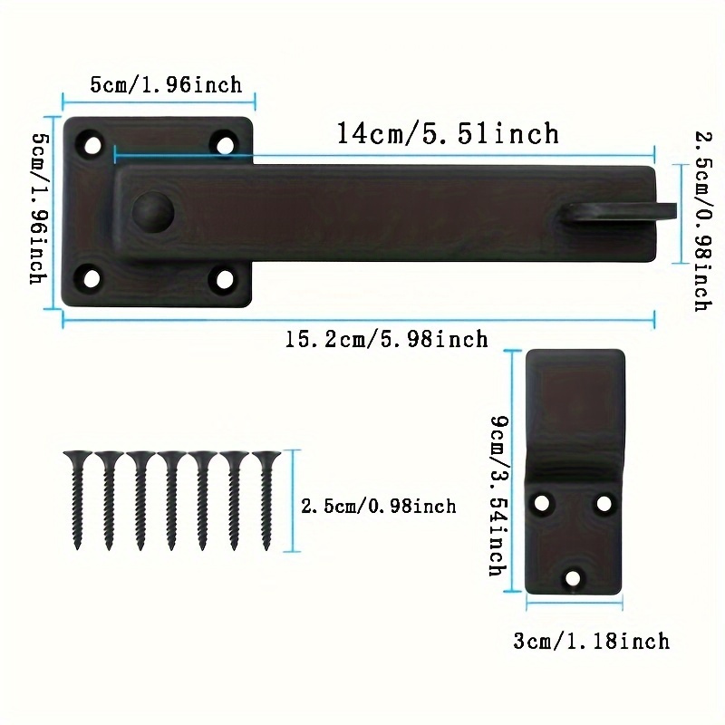 Loquet de porte de grange en m - Outdoor Power Brush avis et prix