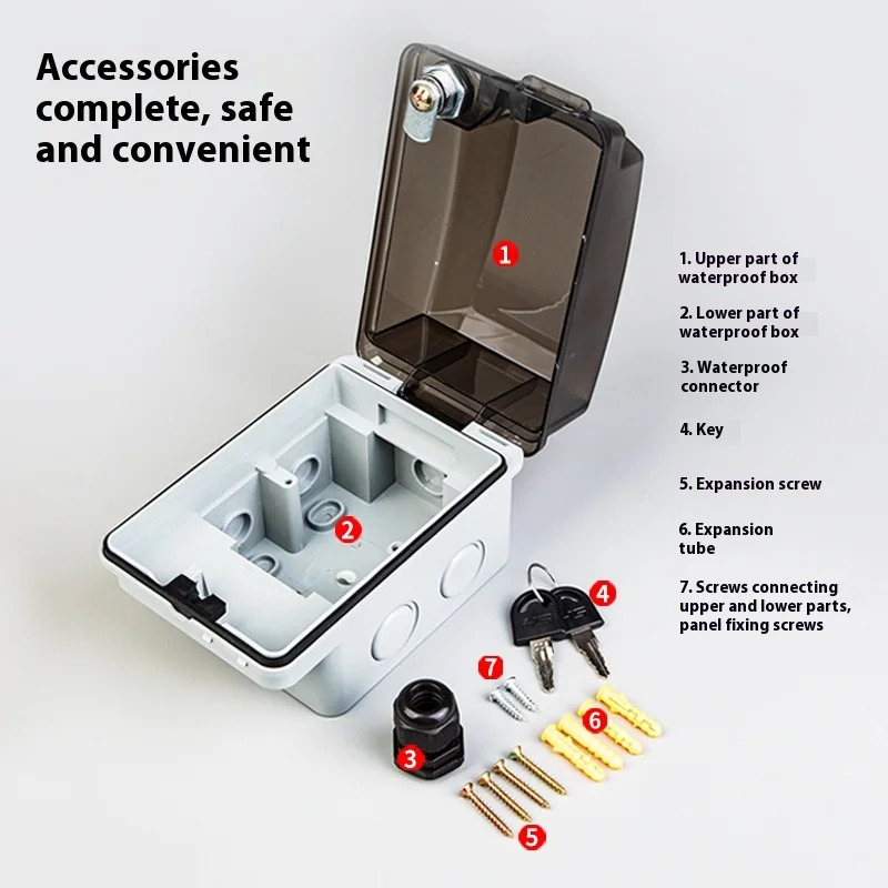 Boîtier de protection extérieu - Outdoor Power Socket With Lock avis et prix
