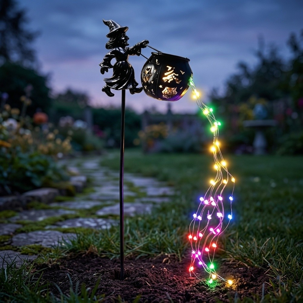 Lampe de jardin en forme de ch - Outdoor Power Stake avis et prix