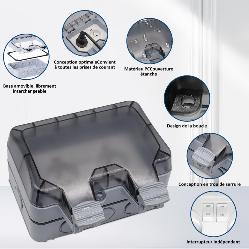 EIOMR France Prise extérieure  - Outdoor Usb Power Outlet avis et prix